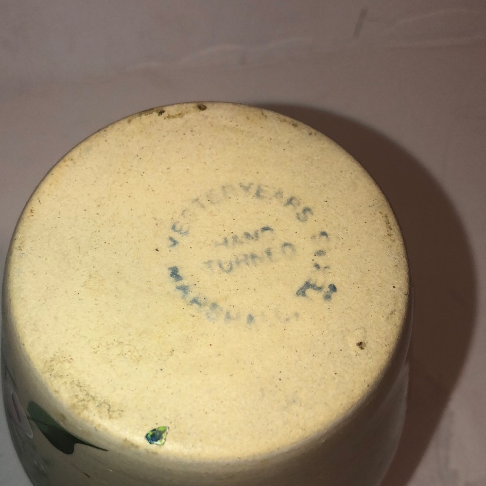 Marshall Pottery Hand Turned Yesteryear “Peace” Creamer - Picture 5 of 5
